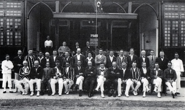 Shanghai CC and Kowloon CC at the Kowloon Cricket Club, Hong Kong, 1927